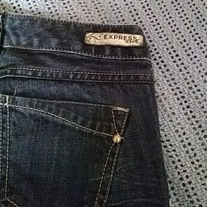 Express Barely Boot Jeans 2R